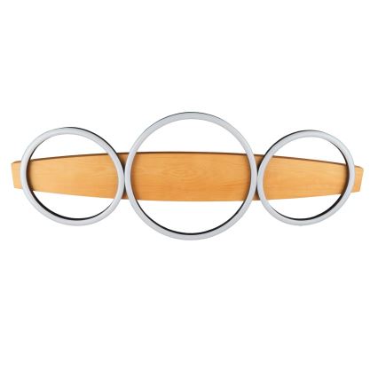 Plafonnier LED MELISA 28W/230V, 26,5 × 70 cm, finition pin