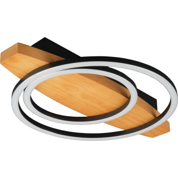 Plafonnier LED MELISA LED/28W/230V 30x40 cm en pin