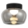 Plafonnier LED NADIA LED/9W/230V Ø 16 cm fumé/noir