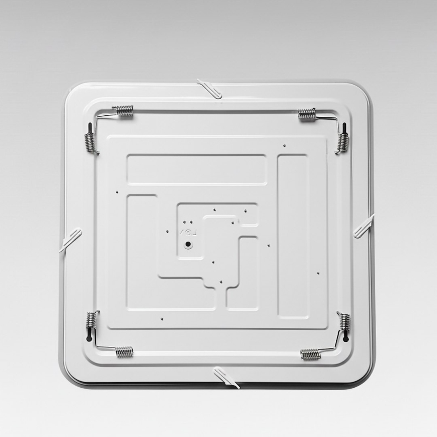 Plafonnier LED NEMO LED/36W/230V 50x50 cm chrome brillant