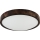 Plafonnier LED OAK SLIM LED/36W/230V 4000K Ø 37 cm chêne / brun foncé