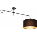 Plafonnier LED orientable VENICE 1xE27/60W/230V noir/doré