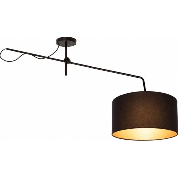 Plafonnier LED orientable VENICE 1xE27/60W/230V noir/doré
