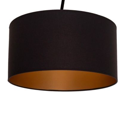 Plafonnier LED orientable VENICE 1xE27/60W/230V noir/doré