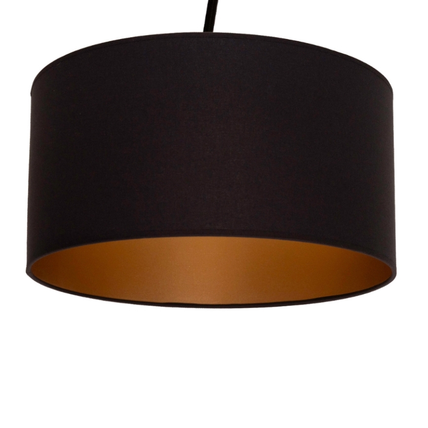 Plafonnier LED orientable VENICE 1xE27/60W/230V noir/doré
