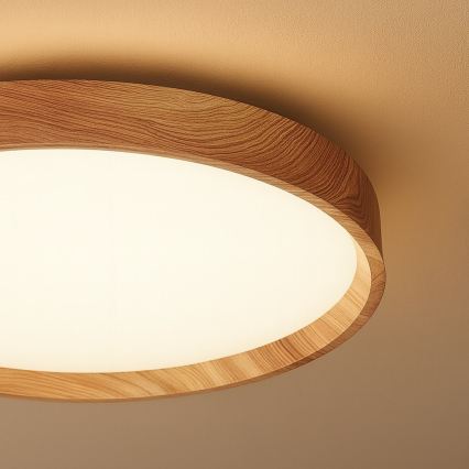 Plafonnier LED ORINOKO LED/36W/230V Ø 48 cm beige