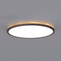 Plafonnier LED pour salle de bain NIVERA LED/12W/230V IP54 3000/4000/6000K Ø 22,5 cm noir