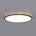 Plafonnier LED pour salle de bain NIVERA LED/18W/230V IP54 3000/4000/6000K Ø 30 cm noir