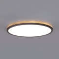 Plafonnier LED pour salle de bain NIVERA LED/32W/230V IP54 3000/4000/6000K Ø 42 cm noir