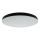 Plafonnier LED pour salle de bains FLUME LED/10W/230V Ø 22,5 cm IP44 noir