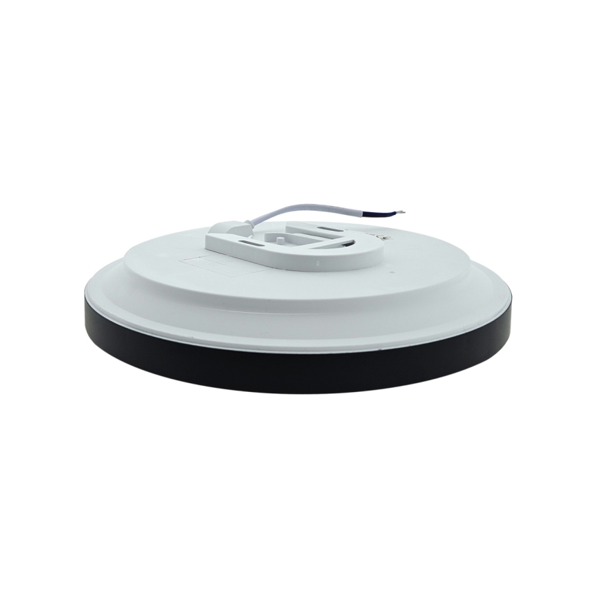 Plafonnier LED pour salle de bains FLUME LED/10W/230V Ø 22,5 cm IP44 noir