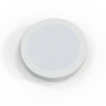 Plafonnier LED pour salle de bains MARLON 12W 230V Ø 18 cm IP54 blanc