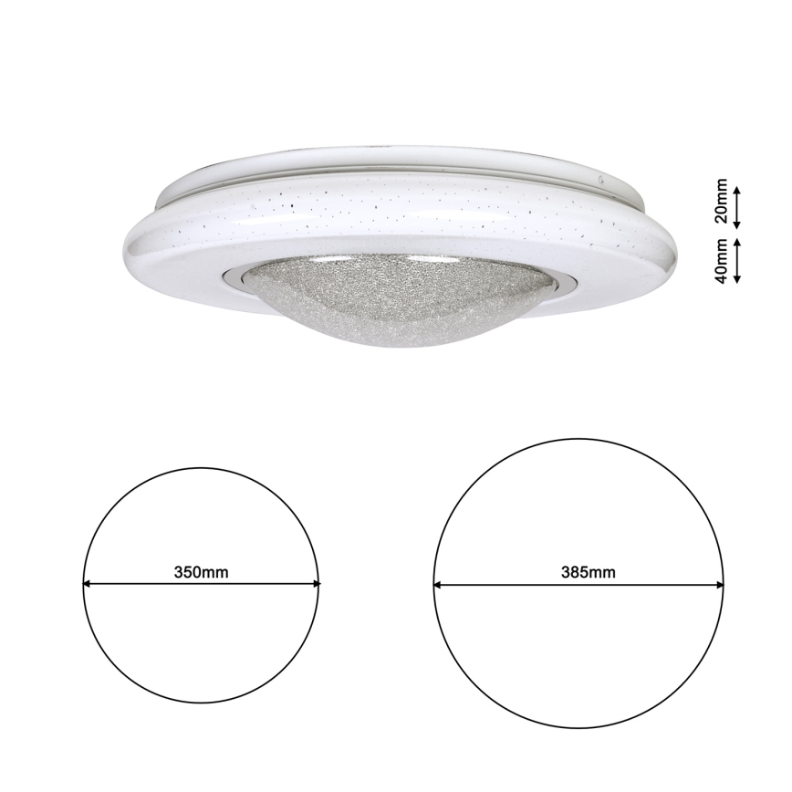 Plafonnier LED QUASAR LED/24W/230V