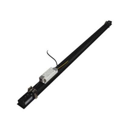 Plafonnier LED REDOM LED/42W/230V 4000K 120 cm noir