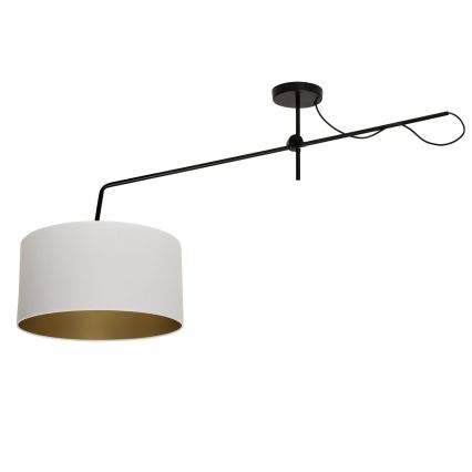 Plafonnier LED réglable VENICE 1xE27/60W/230V blanc/or