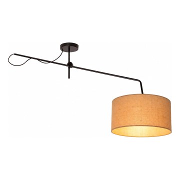 Plafonnier LED réglable VENICE 1xE27/60W/230V jute
