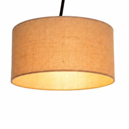 Plafonnier LED réglable VENICE 1xE27/60W/230V jute