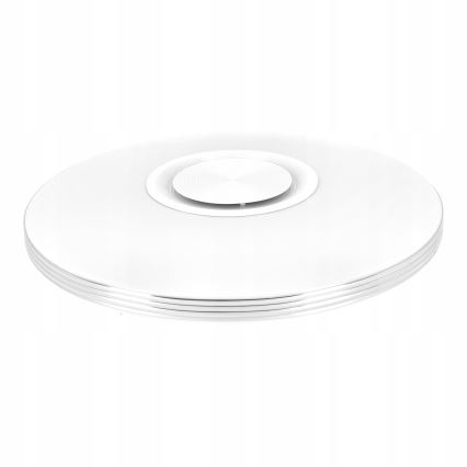 Plafonnier LED RGBW dimmable avec haut-parleur LED/60W/230V 3000-6000K Ø 40 cm blanc + télécommande