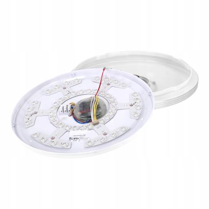 Plafonnier LED RGBW dimmable avec haut-parleur LED/60W/230V 3000-6000K Ø 40 cm blanc + télécommande