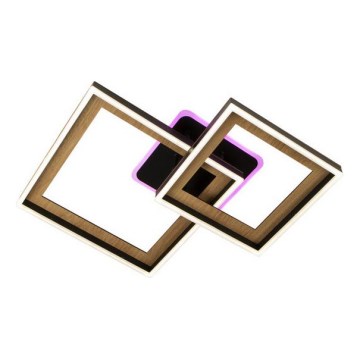 Plafonnier LED RGBW dimmable LED/75W/230V 3000-6500K + télécommande