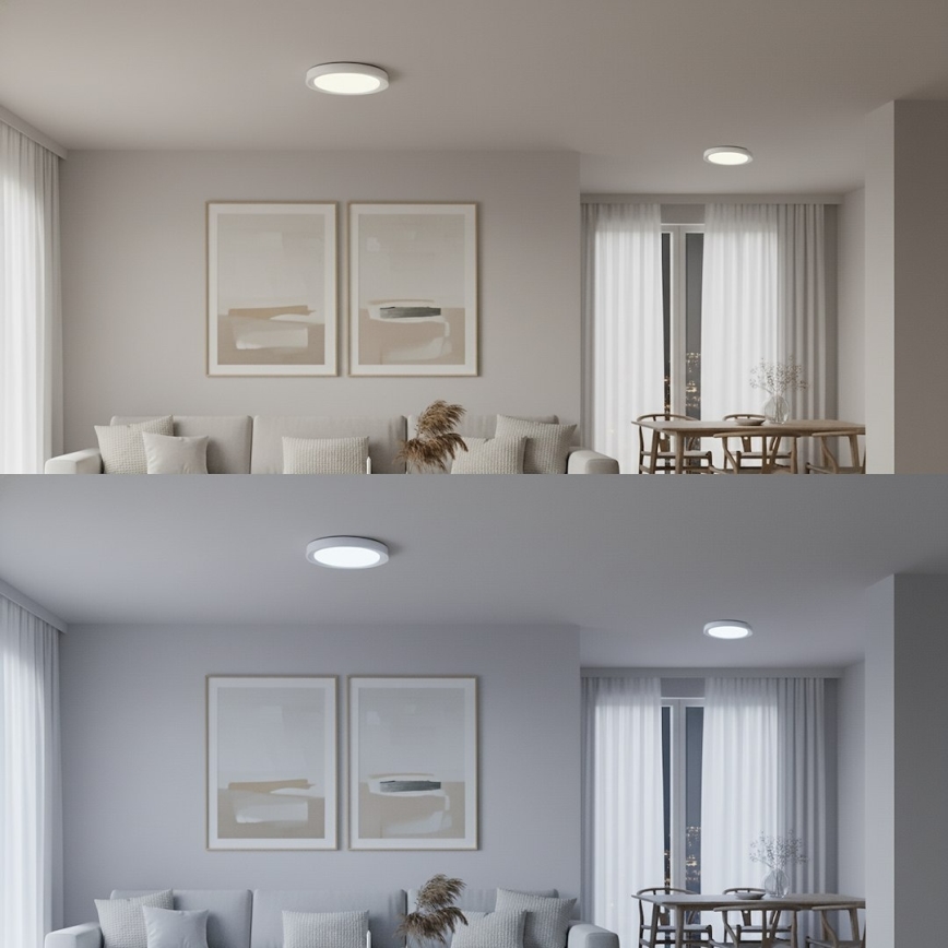 Plafonnier LED RGBW dimmable MELO LED/36W/230V 3000-6000K Ø 39 cm blanc + télécommande