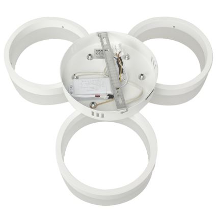 plafonnier LED RING 3xLED/12W/230V blanc