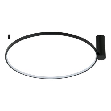 Plafonnier LED RING S LED/34W/230V 3000/4000/6000K Ø 60 cm noir