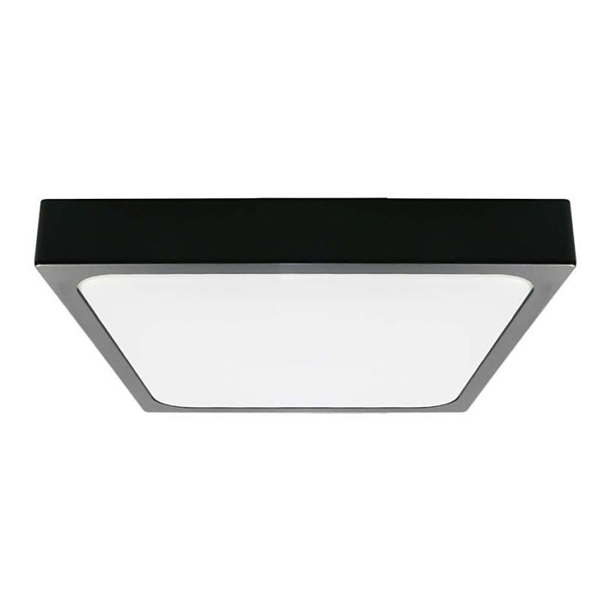 Plafonnier LED salle de bain avec détecteur LED/24W/230V 4000K IP44 noir