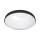 Plafonnier LED salle de bain CIRCLE LED/12W/230V 4000K d. 25 cm IP44 noir