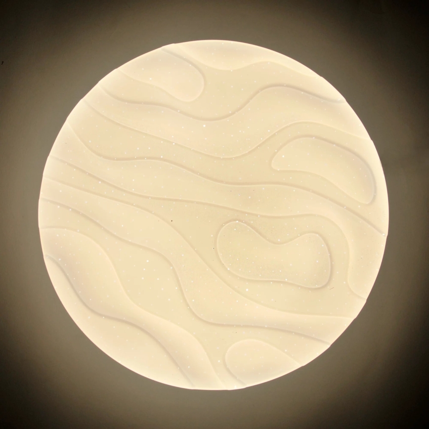 Plafonnier LED salle de bain CLOUD LED/24W/230V diam. 38 cm IP44