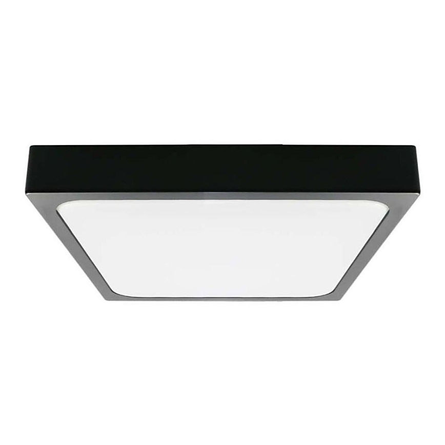 Plafonnier LED salle de bain LED/24W/230V 6500K IP44 noir