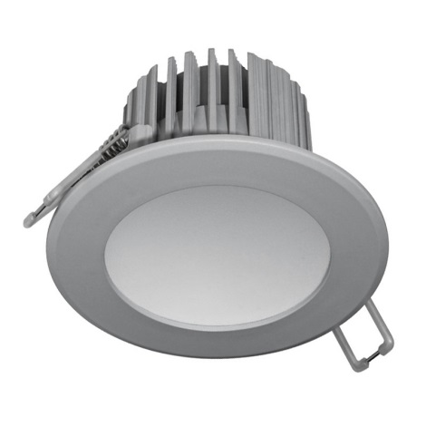 Plafonnier LED salle de bain LED/7W/230V 2800K gris IP44