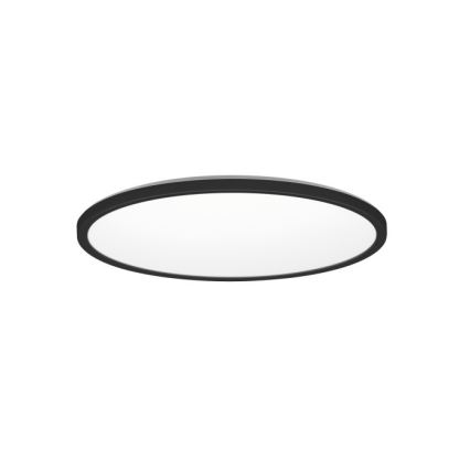 Plafonnier LED pour salle de bain NIVERA LED/12W/230V IP54 3000/4000/6000K Ø 22,5 cm noir