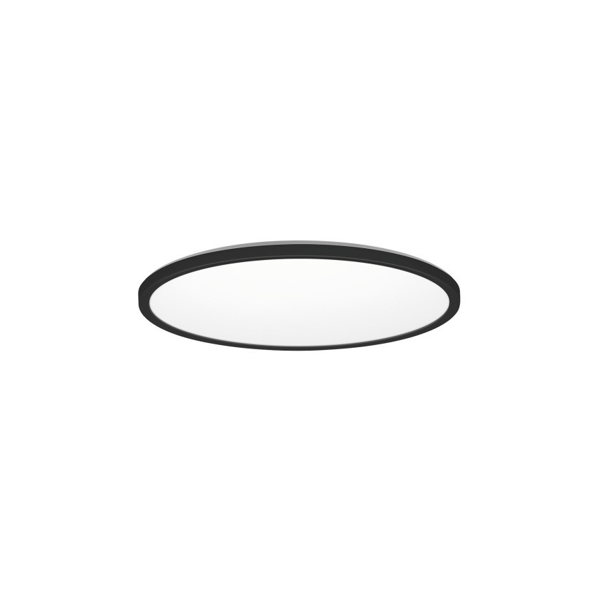 Plafonnier LED pour salle de bain NIVERA LED/12W/230V IP54 3000/4000/6000K Ø 22,5 cm noir