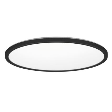 Plafonnier LED pour salle de bain NIVERA LED/32W/230V IP54 3000/4000/6000K Ø 42 cm noir