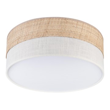 Plafonnier LED SIRJA BOHO LED/20W/230V 4000K diam. 35 cm beige/crème