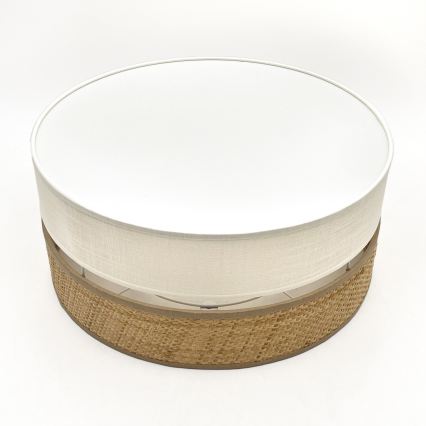 Plafonnier LED SIRJA BOHO LED/20W/230V 4000K Ø 35 cm beige/crème