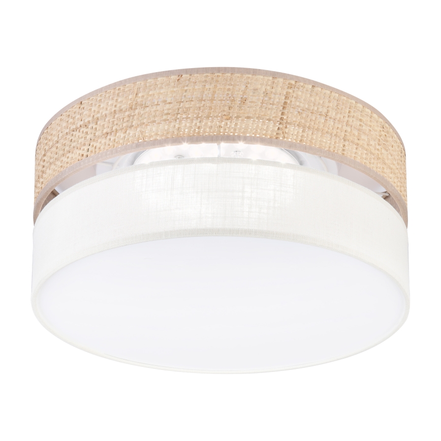 Plafonnier LED SIRJA BOHO LED/20W/230V 4000K Ø 35 cm beige/crème