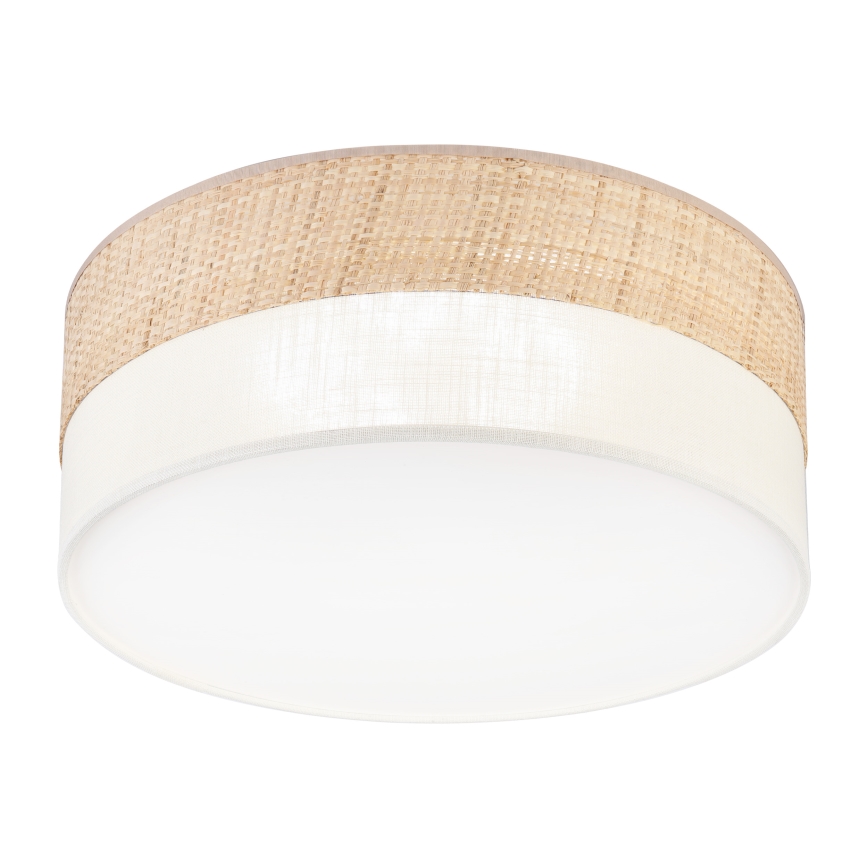 Plafonnier LED SIRJA BOHO LED/20W/230V 4000K diam. 35 cm beige/crème