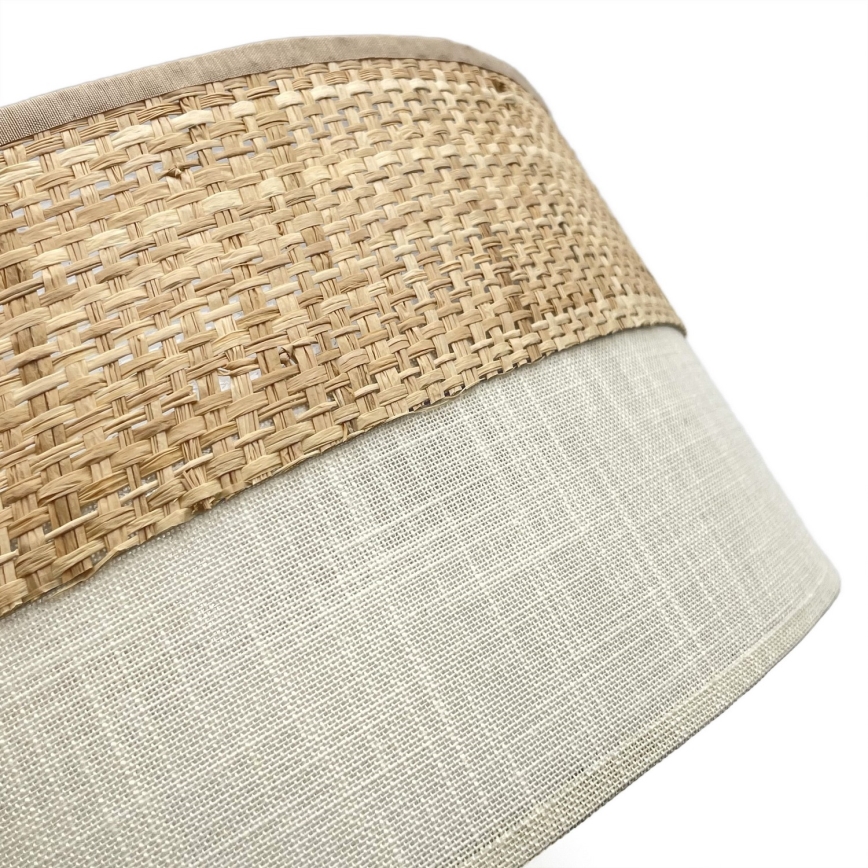 Plafonnier LED SIRJA BOHO LED/20W/230V 4000K diam. 35 cm beige/crème