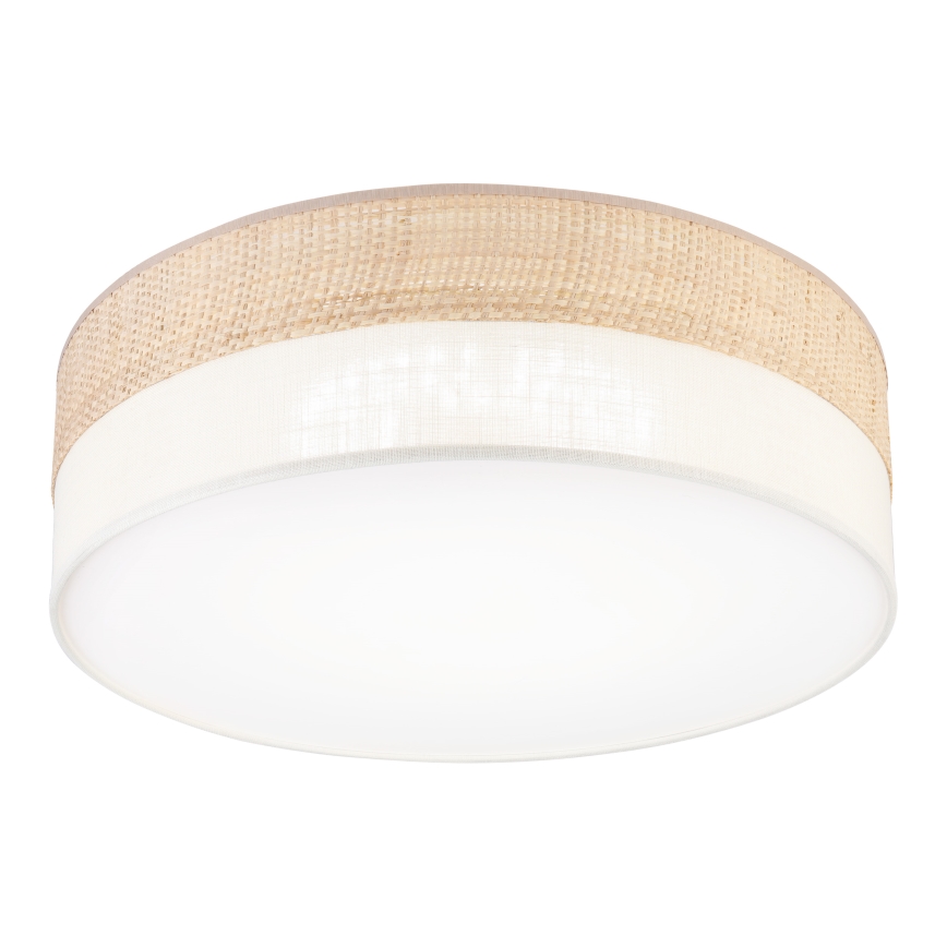 Plafonnier LED SIRJA BOHO LED/36W/230V 4000K Ø 45 cm beige/crème