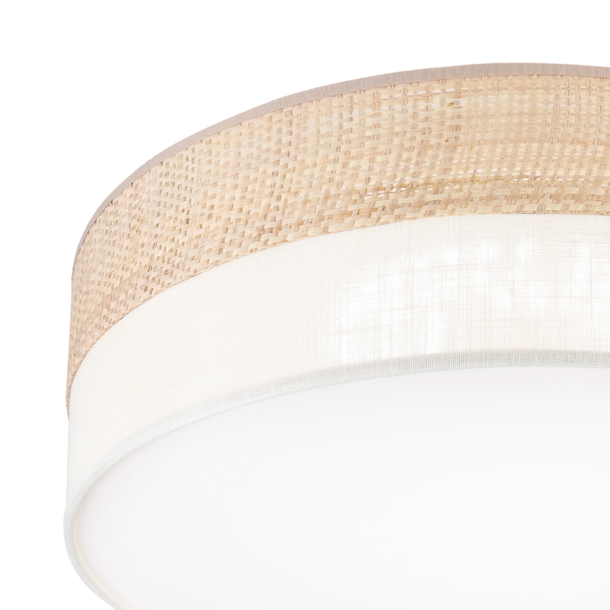 Plafonnier LED SIRJA BOHO LED/36W/230V 4000K Ø 45 cm beige/crème
