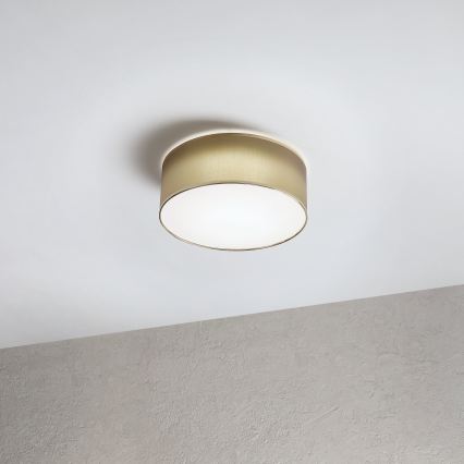 Plafonnier LED SIRJA LED/20W/230V 4000K Ø 35 cm marron/doré