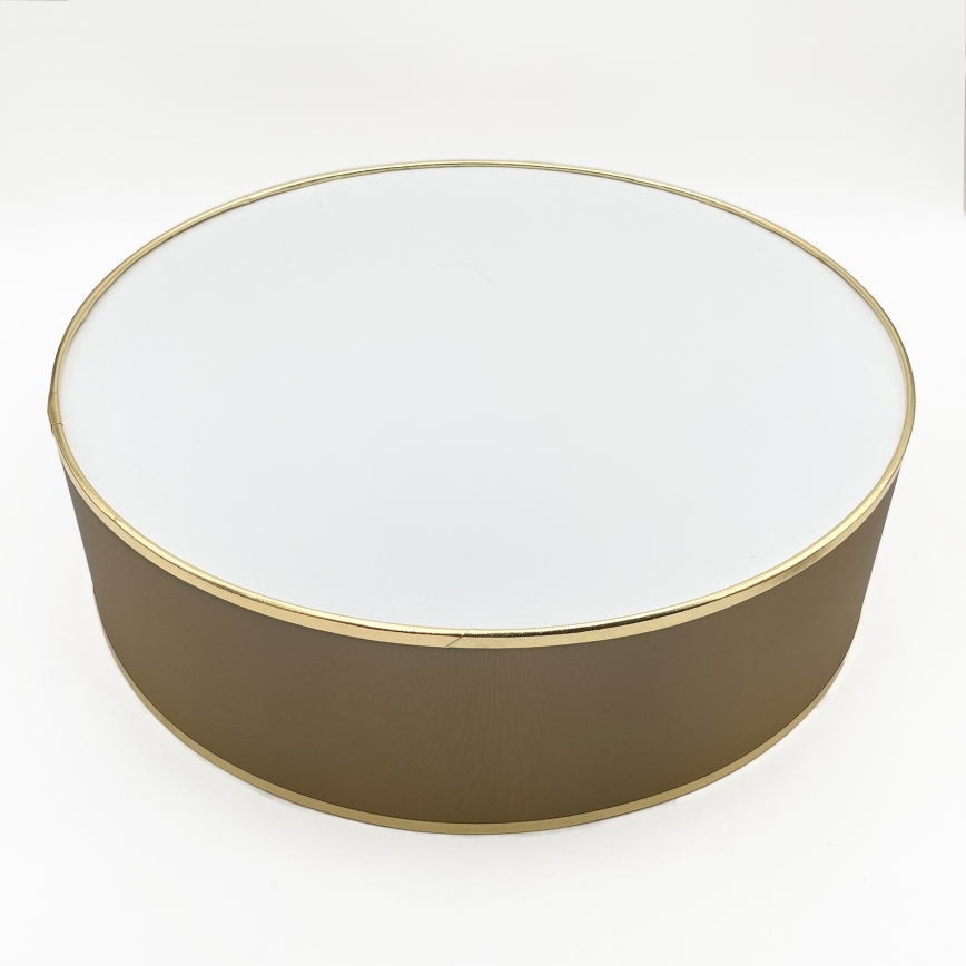 Plafonnier LED SIRJA LED/20W/230V 4000K Ø 35 cm marron/doré