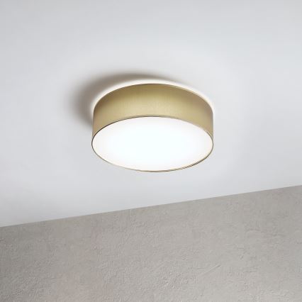 Plafonnier LED SIRJA LED/36 W/230 V 4000 K Ø 45 cm marron/doré