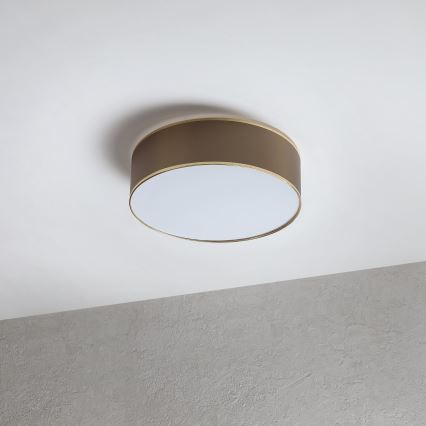 Plafonnier LED SIRJA LED/36 W/230 V 4000 K Ø 45 cm marron/doré