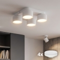 Plafonnier LED SPACE 4xGX53/15W/230V blanc