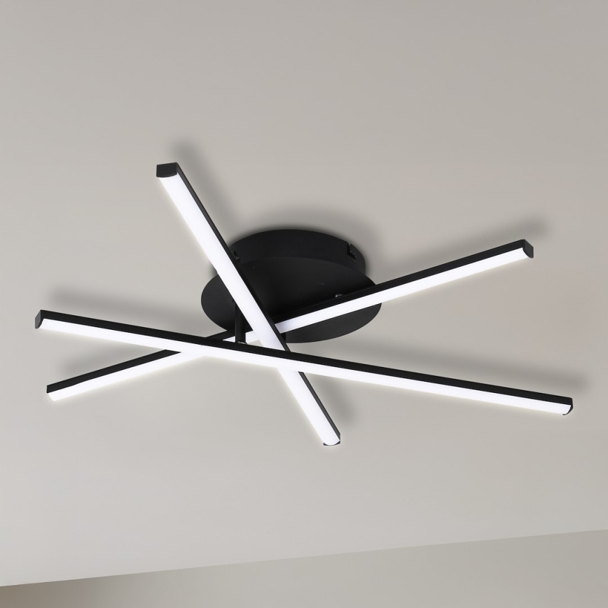 Plafonnier LED STICK LED/12W/230V noir