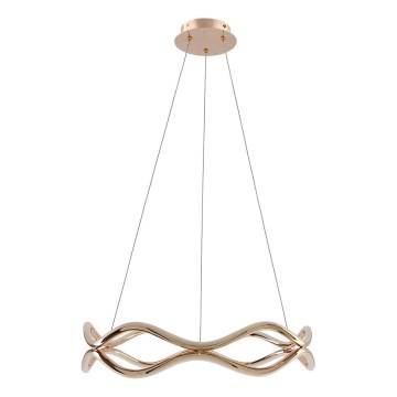 Plafonnier LED suspendu VAVE LED/28W/230V or rose