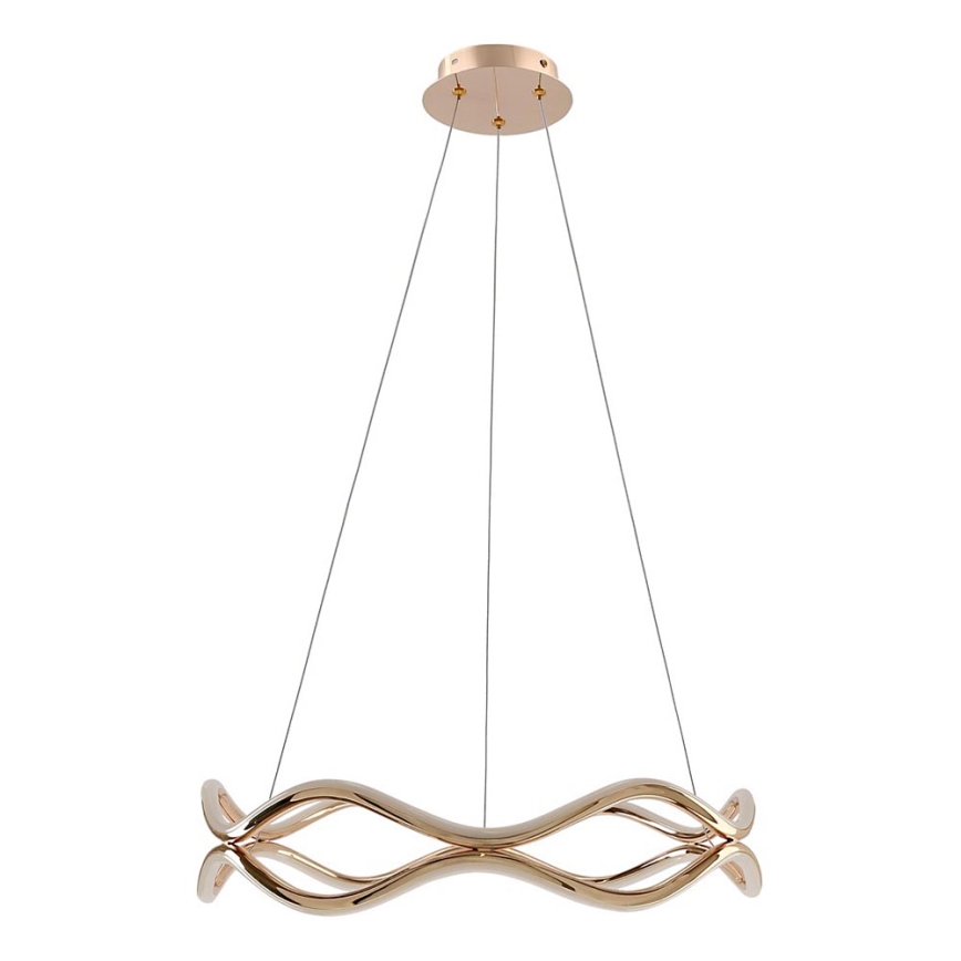 Plafonnier LED suspendu VAVE LED/28W/230V or rose